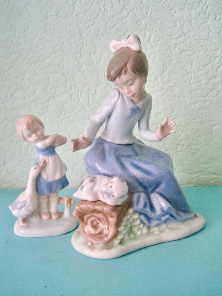 beeldjes Lladro, Bjornfjord, Verzamelen, Beelden en Beeldjes, Verzenden, Zo goed als nieuw, Mens