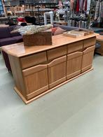 Licht eiken dressoir met lades en deuren, Gebruikt, Met deur(en), W, Eikenhout