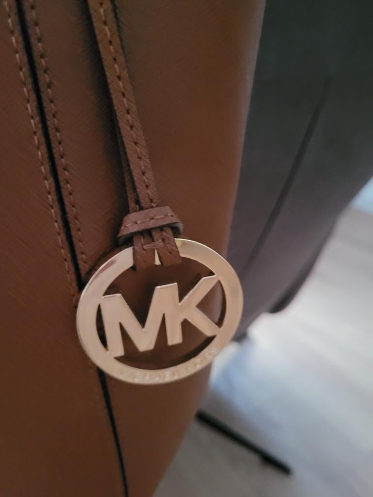 Michael kors tas, Ophalen of Verzenden, Bruin, Schoudertasje