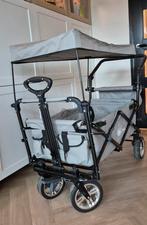 Rijoka bolderkar met trek- en duwstang en dakje, Ophalen