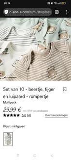 10 rompertjes maat 98, Kinderen en Baby's, Kinderkleding | Maat 98, Nacht- of Onderkleding, C&A, Jongen of Meisje, Nieuw