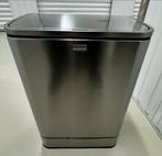 Simplehuman elektrische prullenbak - RVS, Ophalen, Gebruikt, 50 tot 75 cm, Rvs