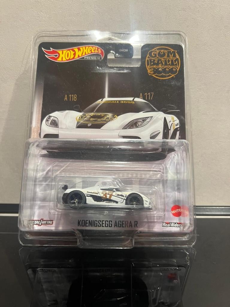 Hot Wheels Premium Koenigsegg tsh Agera R Gumball 3000 Nieuw, Ophalen of Verzenden, Nieuw, Auto, Overige merken