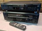 Sony set receiver str-de135 + cd speler cdp-xe510 + remote, Ophalen of Verzenden, Cd-speler, Sony