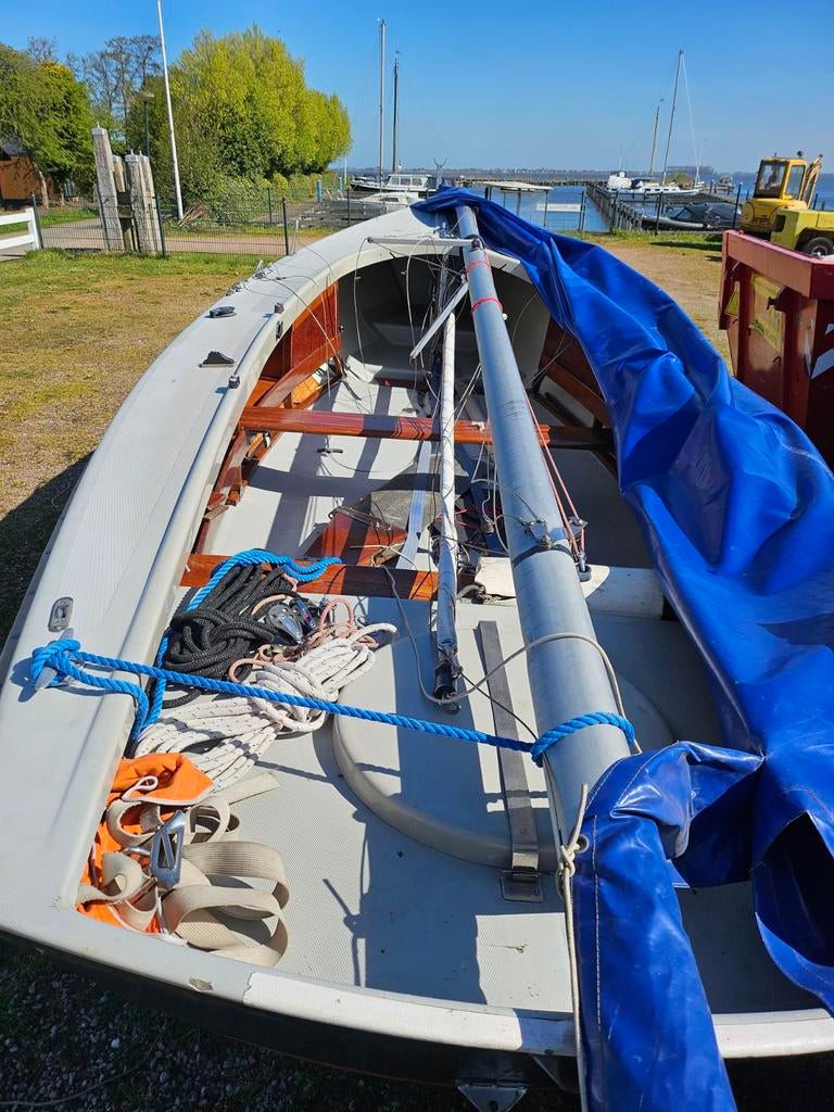 Randmeer classic met motor, trailer en winterkleed., Watersport en Boten, Ophalen, Gebruikt, 6 meter of meer, Randmeer