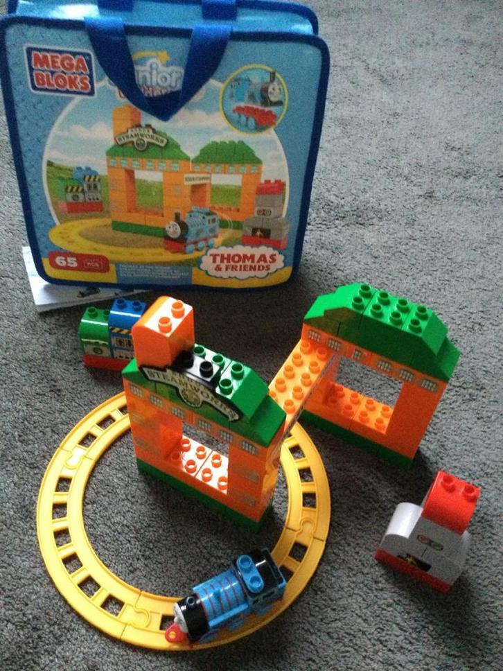 Mega Bloks Thomas & Friends Steamworks Speelset, Kinderen en Baby's, Speelgoed | Bouwstenen, Gebruikt, Megabloks, Ophalen of Verzenden