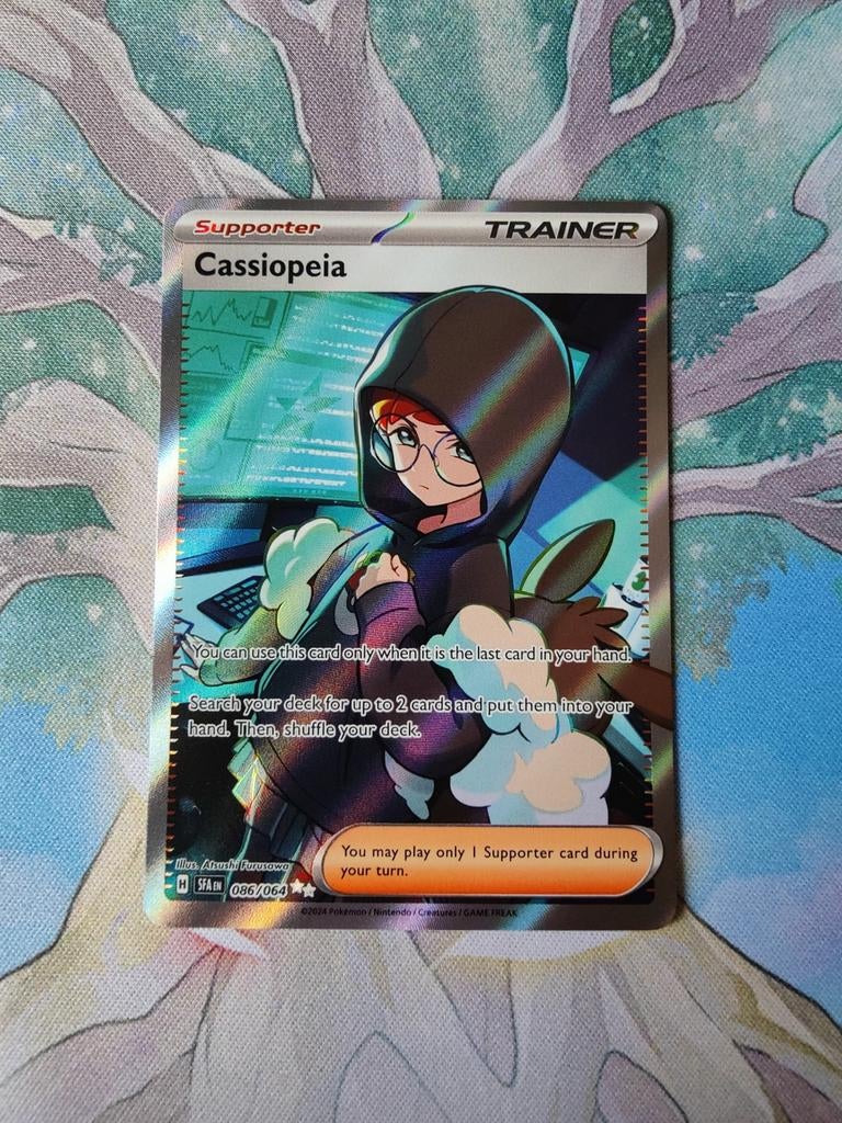 Pokemon shrouded fable cassiopeia full art 086/064, Ophalen of Verzenden, Nieuw, Losse kaart, Foil