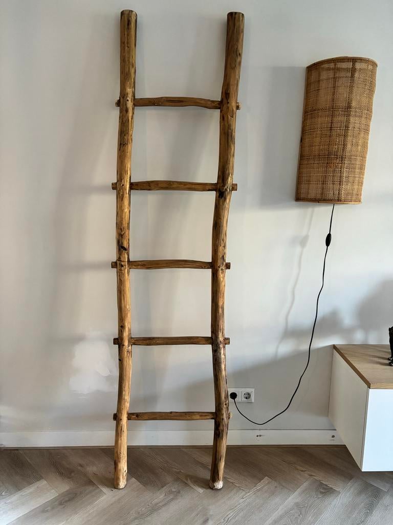 Decoratie trap teakhout, Ophalen, Hout, Gebruikt, Landelijk