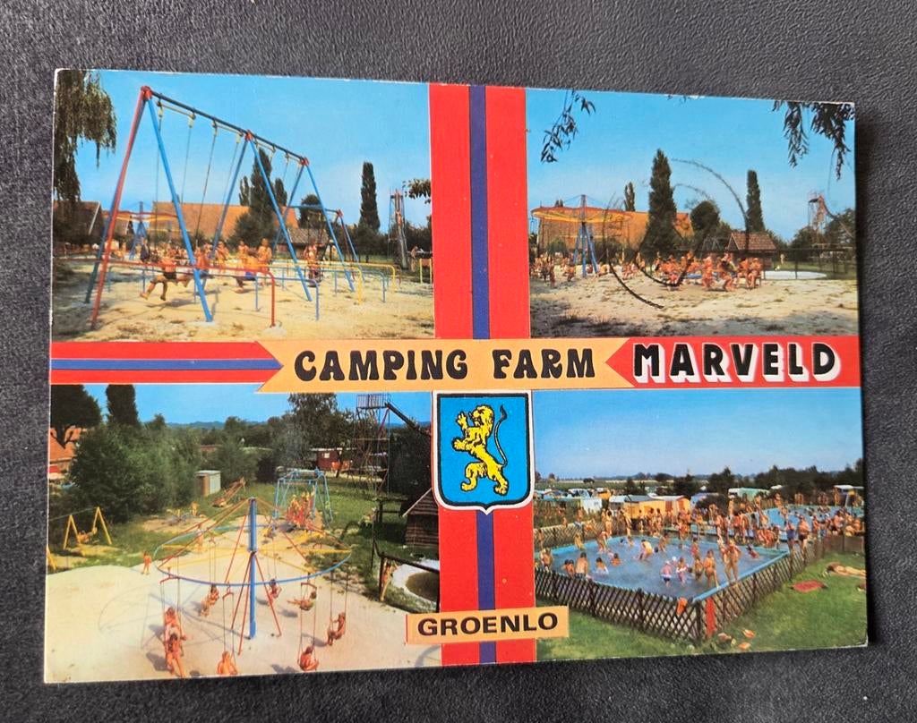 Camping Farm Marveld - Groenlo, Verzenden, 1960 tot 1980, Gelopen, Gelderland