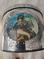 Vintage Frans koekblik met afbeeldingen, Verzamelen, Blikken, Ophalen of Verzenden, Gebruikt, Koek(jes), Overige merken