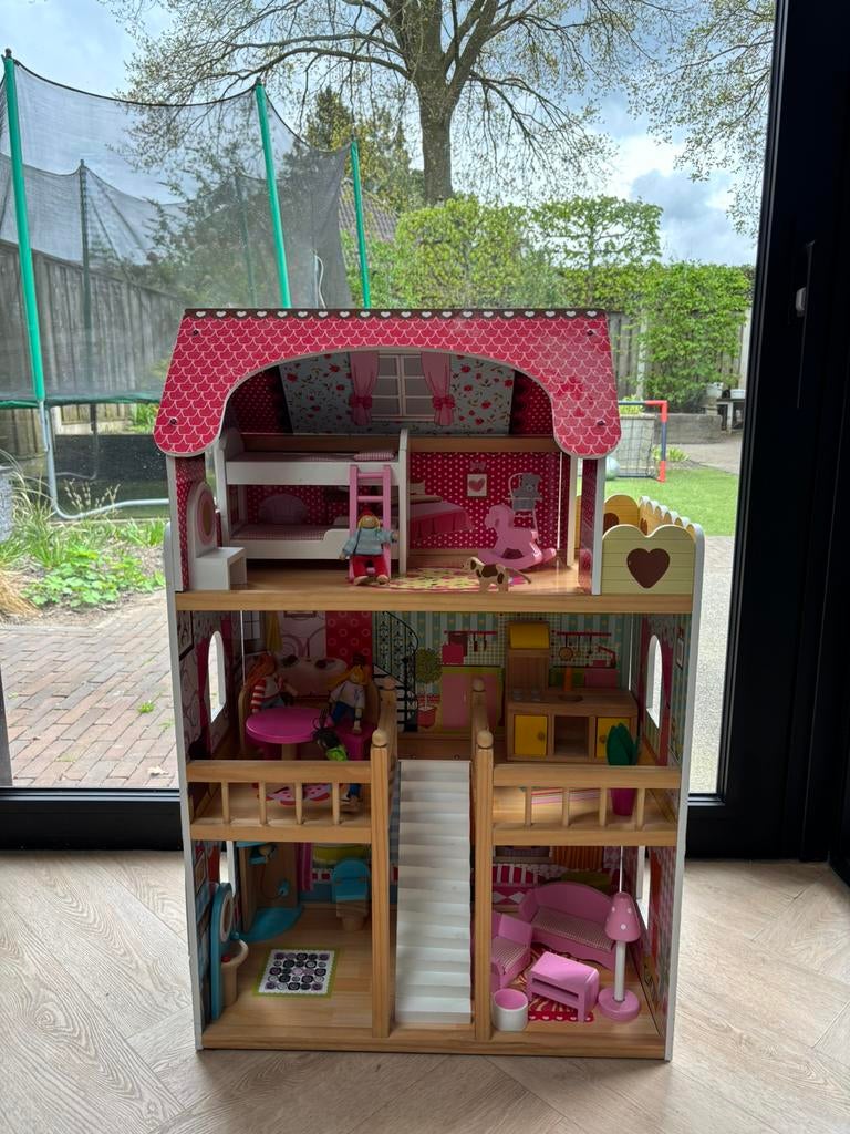 Poppenhuis, Ophalen, Zo goed als nieuw, Poppenhuis