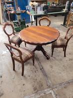 Ronde tafel met 4 stoelen., Ophalen