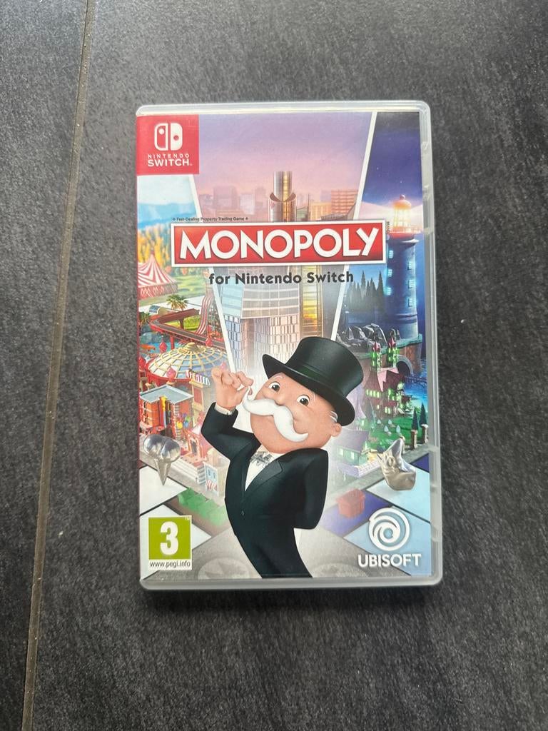 Monopoly voor Nintendo Switch, Eén computer, Ophalen of Verzenden, Zo goed als nieuw, Strategie en Constructie