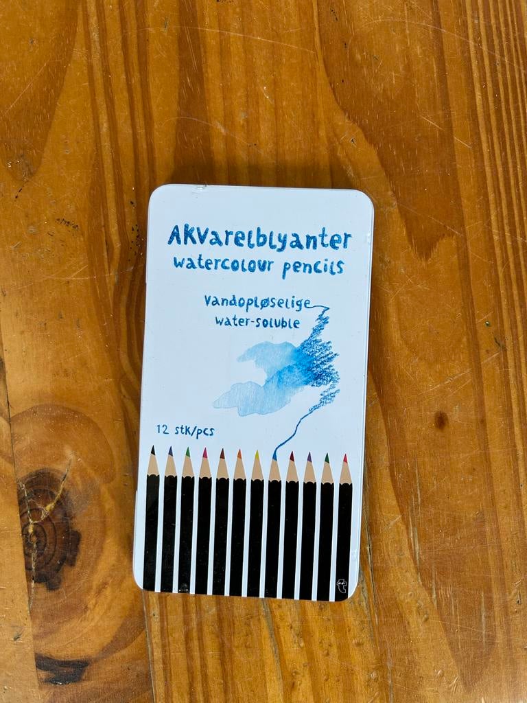 Watercolour potloden van Flying Tiger, 12 stuks, Ophalen of Verzenden, Nieuw, Potlood of Stift