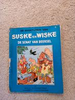 Suske en Wiske Blauwe reeks De Schat Van Beersel 4e druk, Boeken, Gelezen, Willy Vandersteen, Eén stripboek, Ophalen of Verzenden