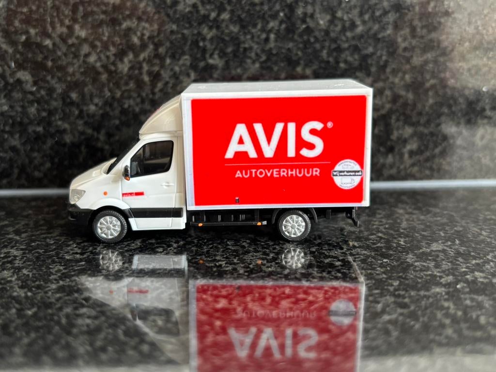 Decals transfer logo set Avis autoverhuur 1:87 H0, Hobby en Vrije tijd, Modelauto's | 1:87, Nieuw, Verzenden