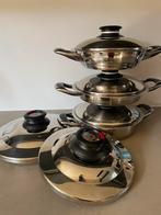 AMC pannen en snelkookdeksels, Ophalen, Rvs, Pannenset