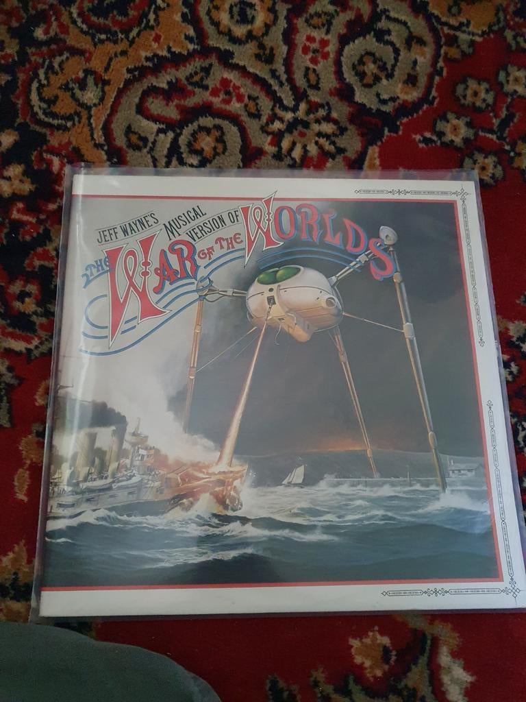 Jeff Wayne's Musical Version of The War of the Worlds, Ophalen, Progressive, Gebruikt, Inclusief binnenhoes