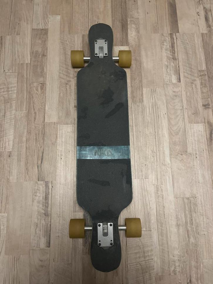 Nkd Longboard City Action 39, Sport en Fitness, Skateboarden, Gebruikt, Skateboard, Longboard, Ophalen
