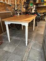 Grenen eettafel 1.40 x 0.80, Ophalen, Gebruikt, 100 tot 150 cm, 50 tot 100 cm