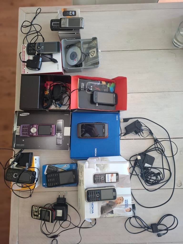 Partij retro mobiele telefoons – Nokia, LG, Samsung,  –, Ophalen of Verzenden, Nokia