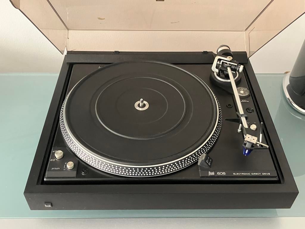 Dual 606 met Ortofon 2M blue, Ophalen, Zo goed als nieuw, Dual
