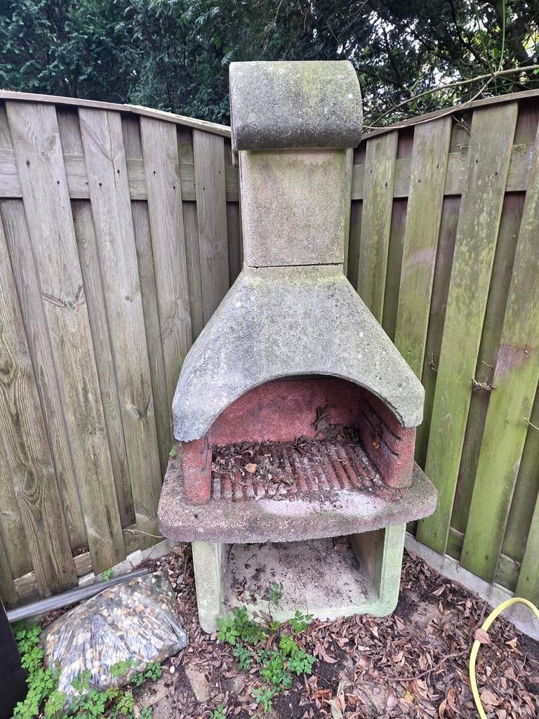 Gratis BBQ Beton, Ophalen, Gebruikt