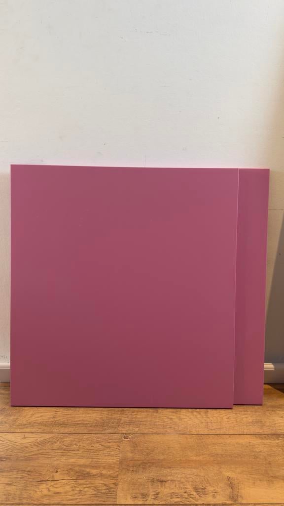 IKEA kastdeuren besta - Roze (2 stuks), Ophalen, Overige materialen, Gebruikt, 50 tot 100 cm