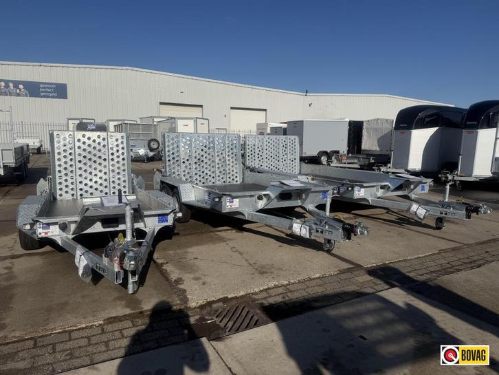 Bij Impex IFOR Williams GH94 280x130 schuine oprijhoek, Auto diversen, Aanhangers en Bagagewagens, Nieuw