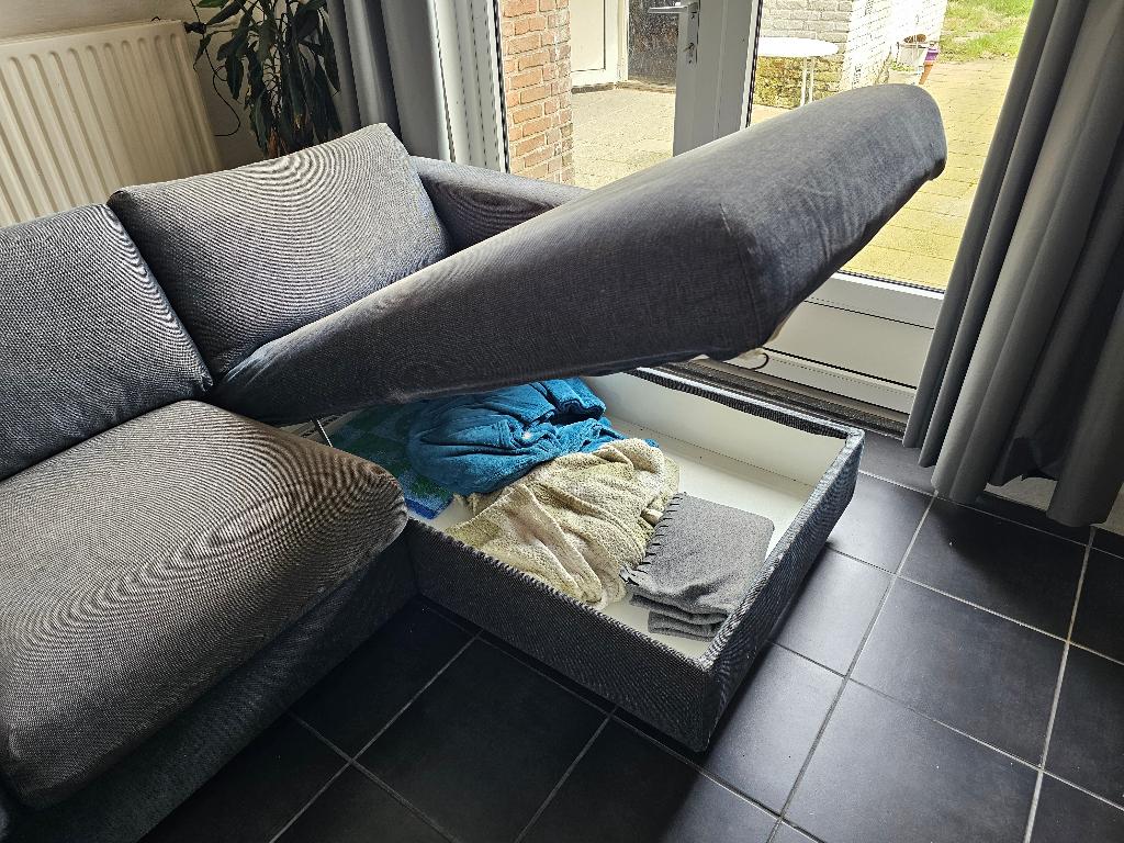 IKEA VIMLE - 3-zitsbank, met chaise longue, Ophalen, Gebruikt, Hoekbank, Driepersoons