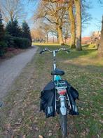 Gebruikte Gazelle fiets met lage instap en fietstassen, Fietsen en Brommers, Fietsen | Dames | Damesfietsen, Ophalen, Sparta, 53 tot 56 cm