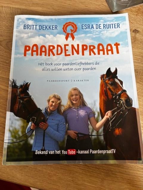 Paardenpraat van Britt Dekker en Esra de Ruiter, Ophalen of Verzenden, Gelezen, Esra de Ruiter; Britt Dekker, Non-fictie
