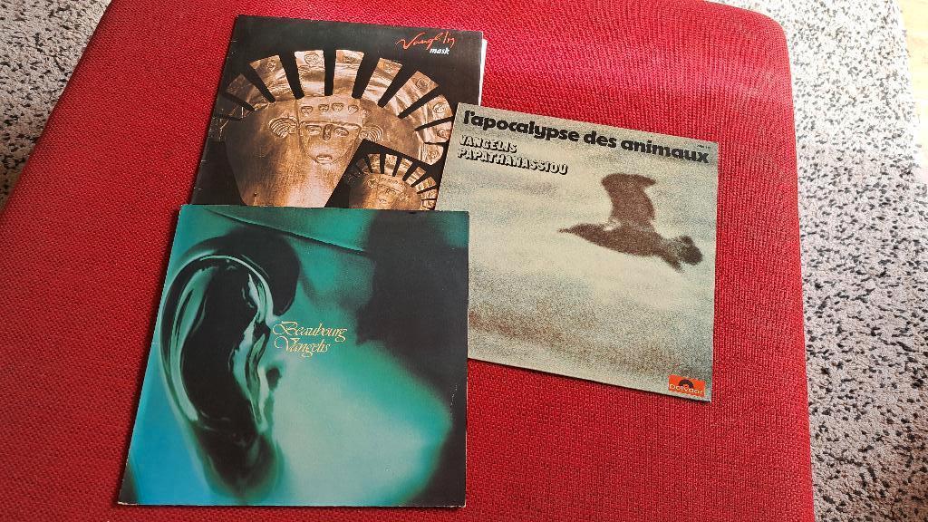 Vangelis 3 lp's vinyl, Ophalen of Verzenden, 1960 tot 1980, Gebruikt, Overige formaten