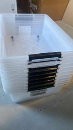 Opbergboxen 9 stuks, Dieren en Toebehoren, Ophalen, Zo goed als nieuw