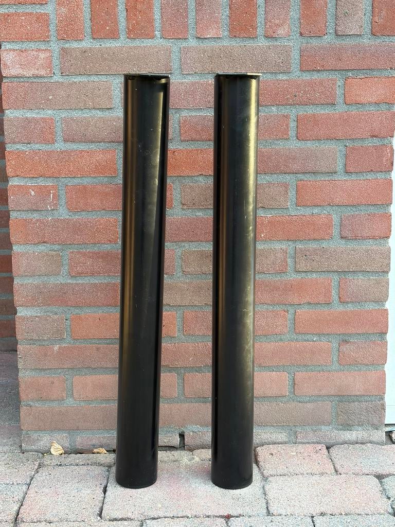 Bureau poten Ikea, Ophalen of Verzenden, Zo goed als nieuw, Rechthoekig, 50 tot 100 cm