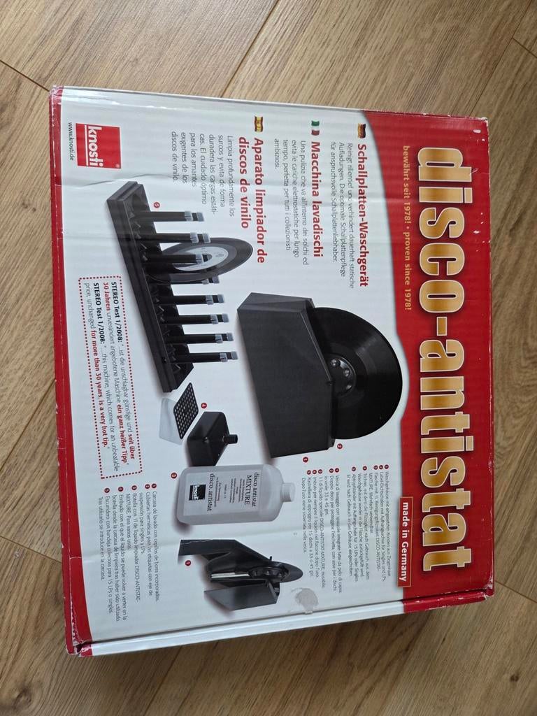 Knosti Disco-Antistat platenreiniger, Ophalen of Verzenden, Overige merken