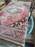 Vintage Smyrna tafelkleed., Ophalen of Verzenden, Rechthoekig, 150 tot 200 cm, 100 tot 150 cm