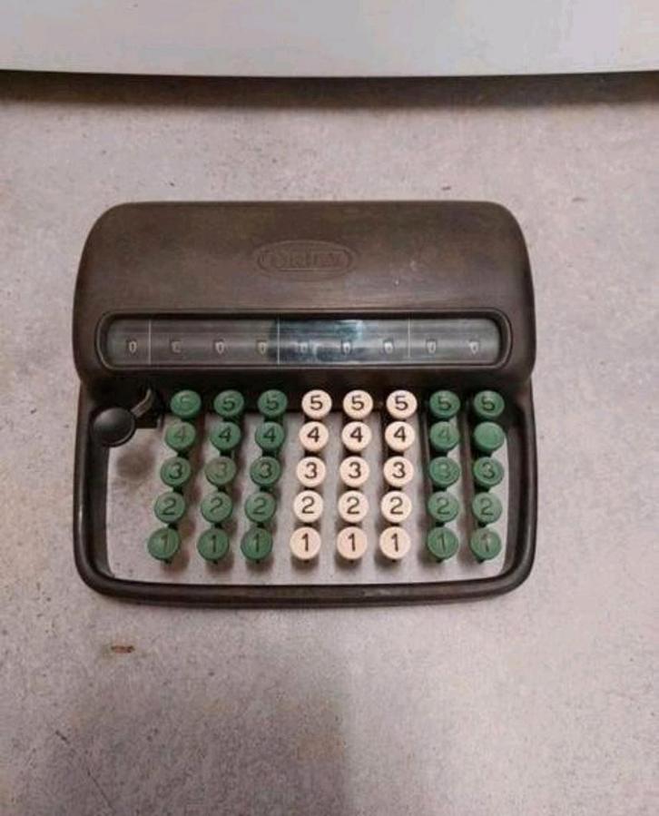 Contex Comptometer adding machine rekenmachine  telmachine, Antiek en Kunst, Antiek | Kantoor en Zakelijk, Ophalen of Verzenden