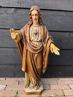 Religieus beeld Jezus met Heilig Hart - 68cm, Ophalen