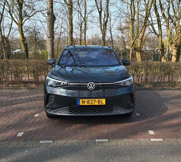 Volkswagen PRO ID.4 77kWh 204pk 2021 Grijs BTW Auto, Auto's, Volkswagen, Particulier, ID.4, ABS, Adaptive Cruise Control, Airbags