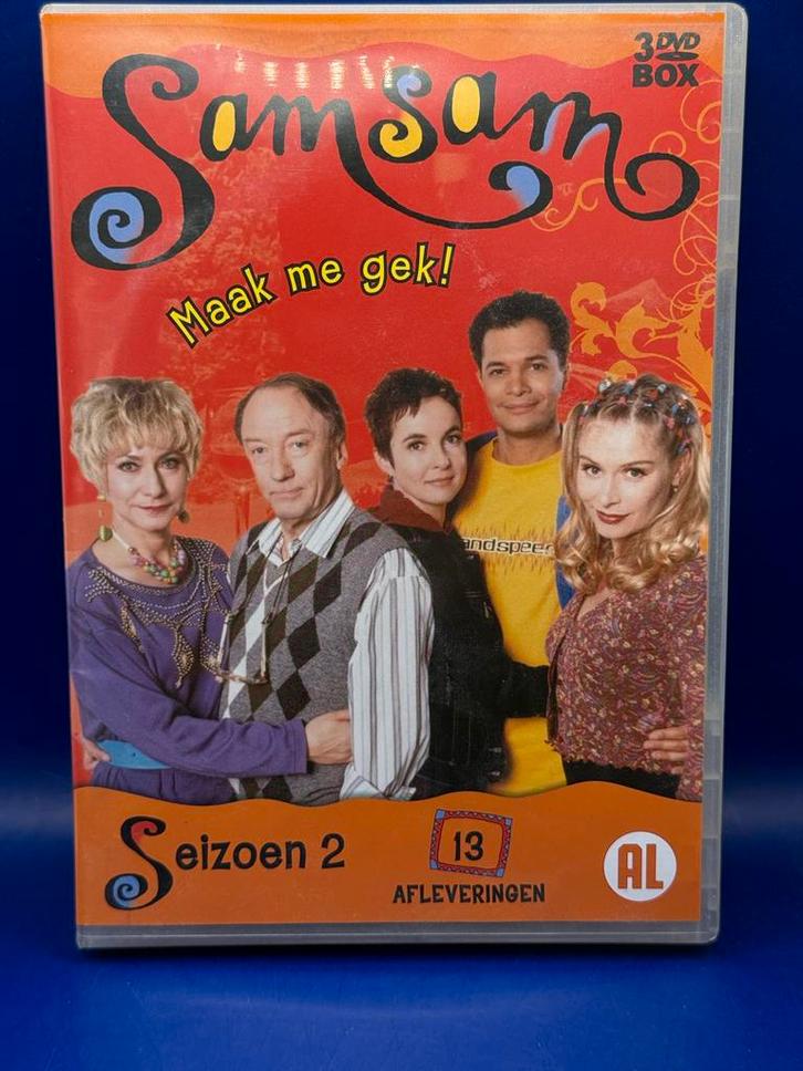 SamSam sam sam Complete Seizoen 2 box DVD NL versie, Cd's en Dvd's, Dvd's | Tv en Series, Gebruikt, Komedie, Boxset, Alle leeftijden