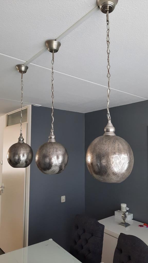 Handgemaakte Egyptische Oosterse Hanglamp Filigrain Eetkamer, Ophalen of Verzenden