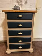 5 ladenkast 90 cm hoog Gerestyled, Huis en Inrichting, Kasten | Ladekasten, Ophalen, 5 laden of meer, Gerestyled, 50 tot 100 cm