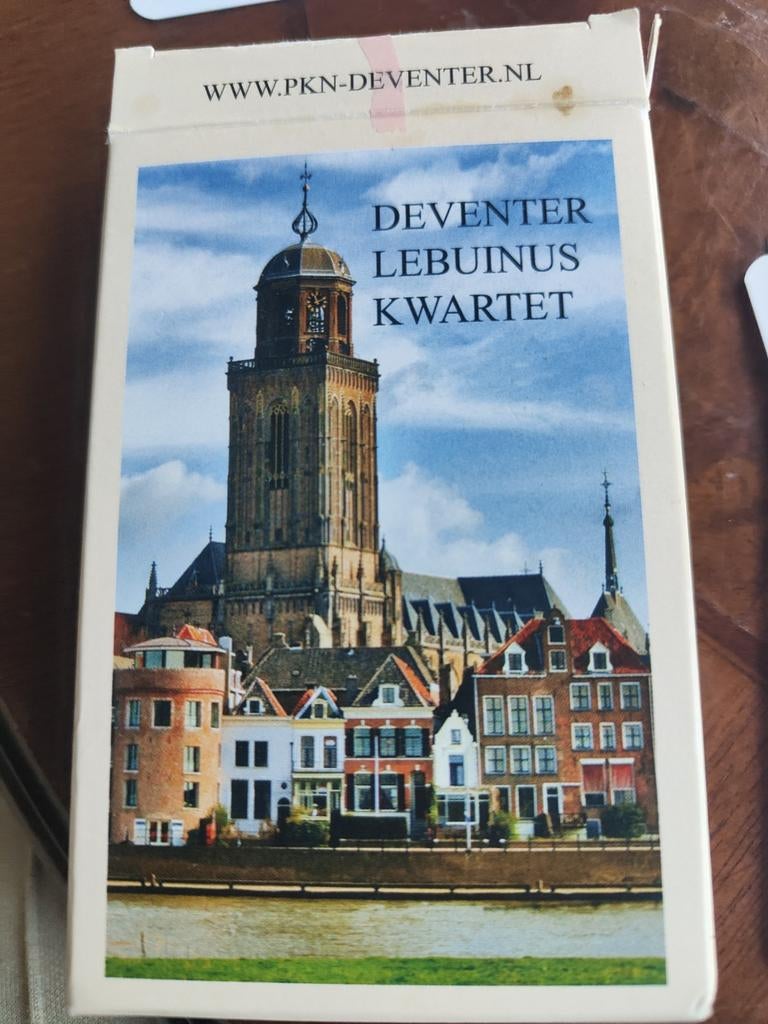 Deventer Lebuinus kwartet uitgave stichting vrienden kerk, Ophalen of Verzenden, Kwartet(ten)
