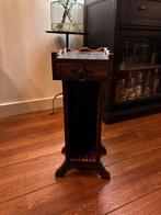 Antiek houten kastje met lade, Ophalen