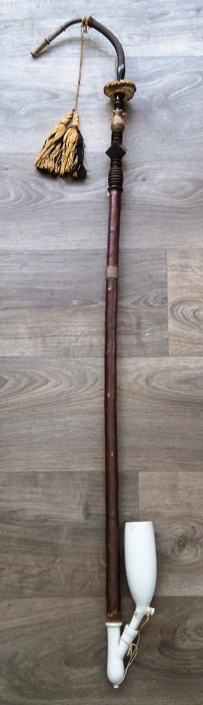 Omstreeks 1900 ZEER LANGE 120 CM. Gelegenheids Pijp, Antiek en Kunst, Ophalen of Verzenden