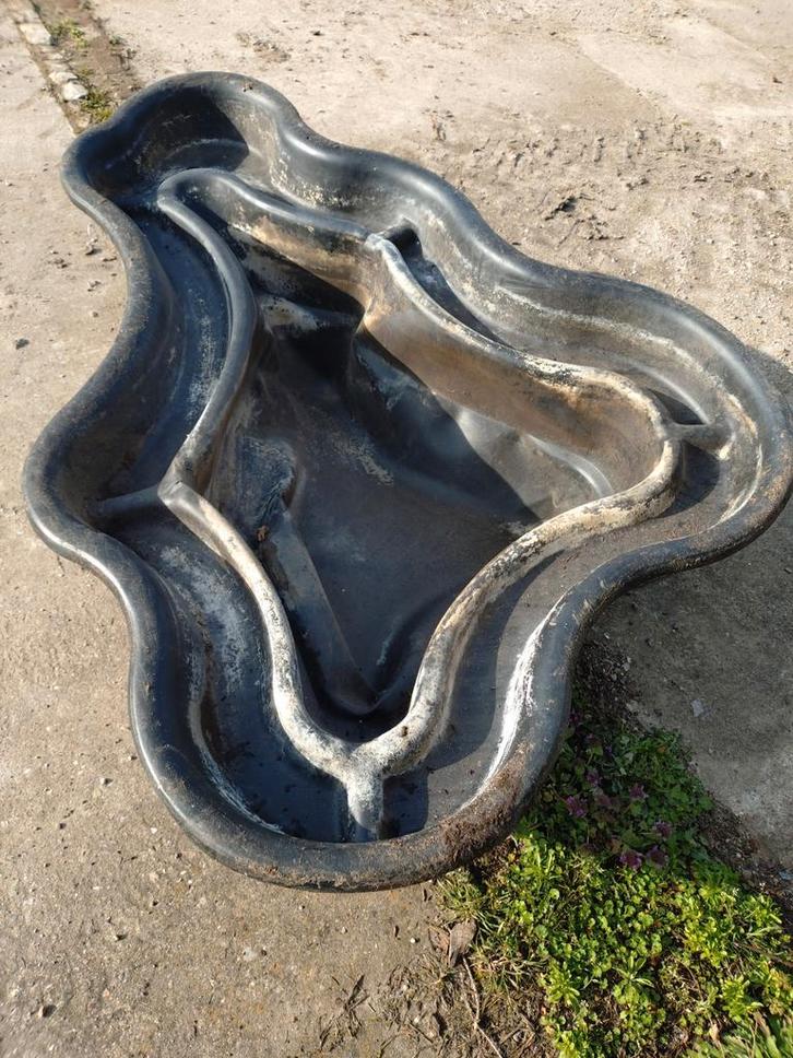 Voorgevormde vijver, zwart, diverse dieptes, Tuin en Terras, Vijvers, Ophalen of Verzenden