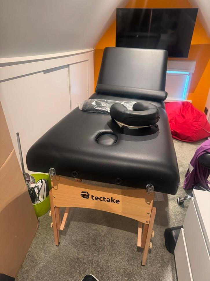 Massagetafel tectake, Sport en Fitness, Massageproducten, Zo goed als nieuw, Massagetafel, Ophalen