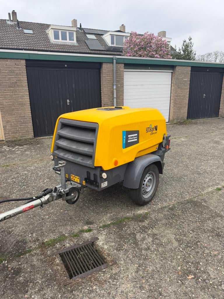 Compressor te Huur incl Raket + oliepot slang, Ophalen of Verzenden, Nieuw