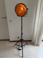 Stoere industriële stalen vloerlamp/staande lamp ca. 1,70 m., Ophalen, Gebruikt, Metaal, 150 tot 200 cm